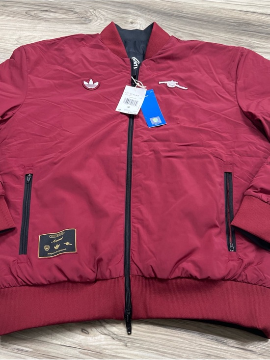 adidas Other - Adidas Originals Arsenal Terrace Icons Padded Reversible Jacket Men Medium $150